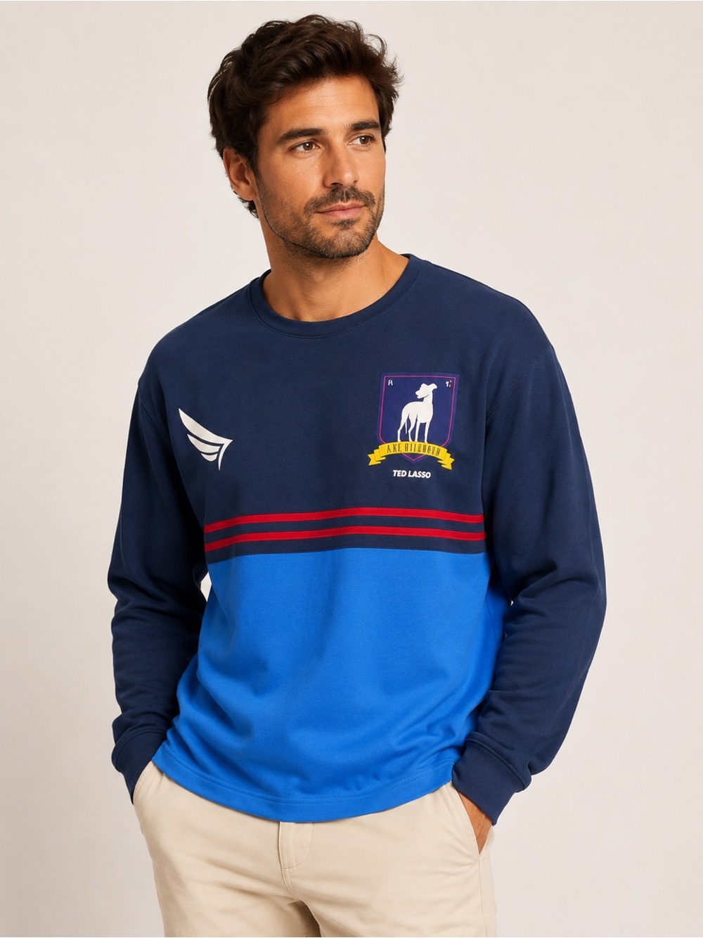 Ted Lasso Richmond AFC
Authentic Sweatshirt Men's L Soccer From
Apple Tv Show